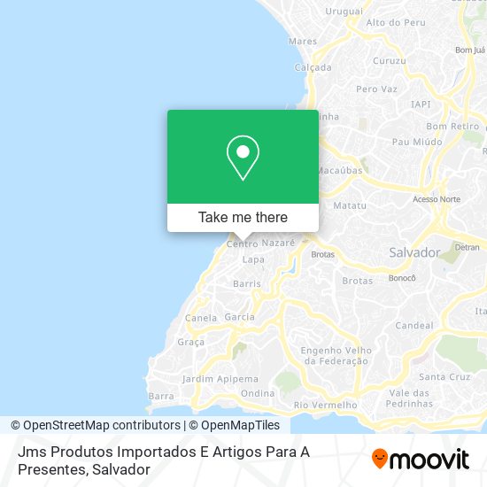 Mapa Jms Produtos Importados E Artigos Para A Presentes