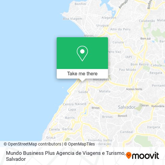 Mapa Mundo Business Plus Agencia de Viagens e Turismo