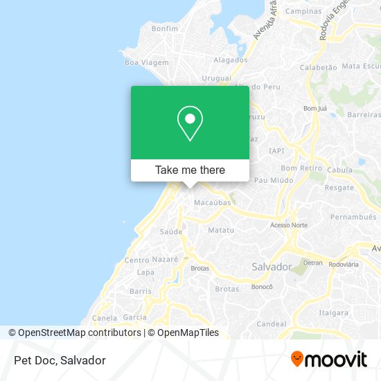 Mapa Pet Doc