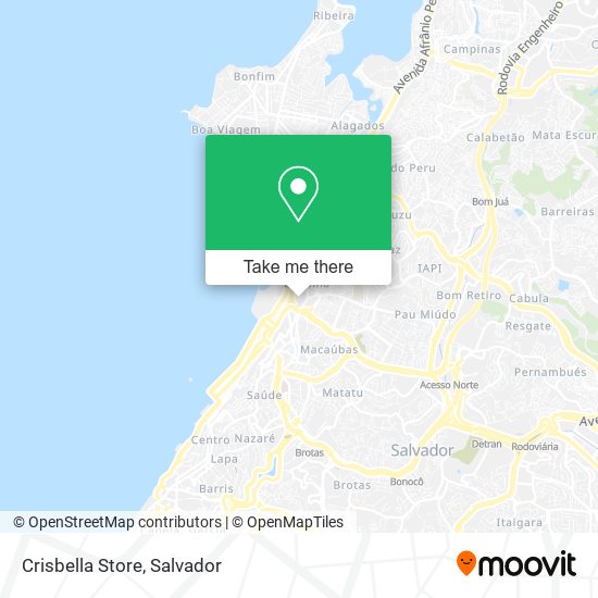 Crisbella Store map