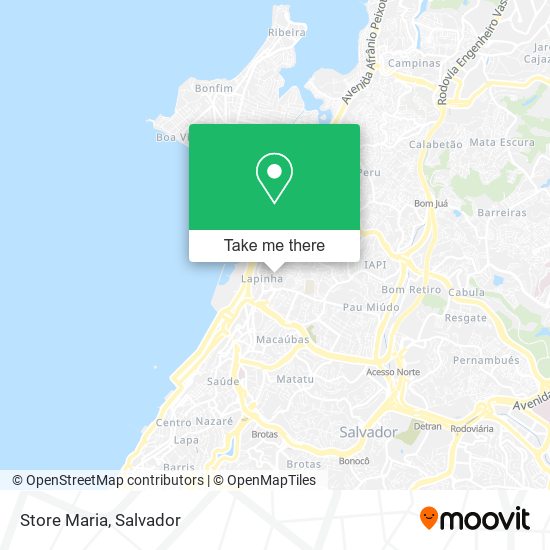 Mapa Store Maria