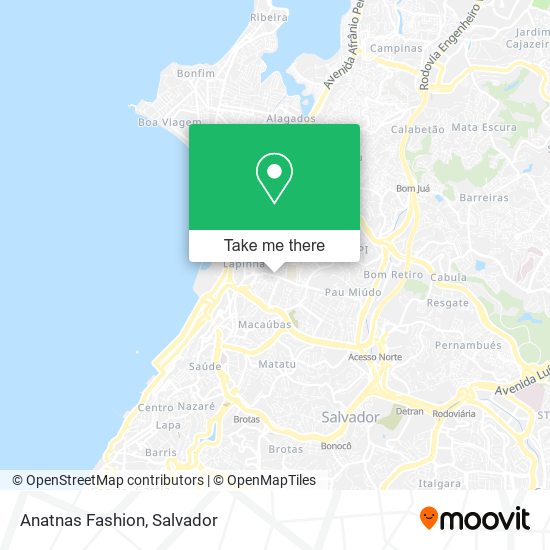 Mapa Anatnas Fashion