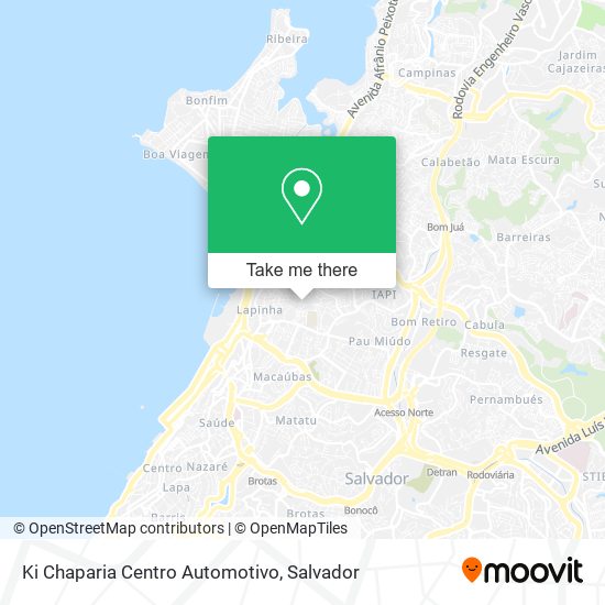 Mapa Ki Chaparia Centro Automotivo