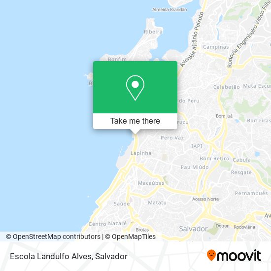 Escola Landulfo Alves map