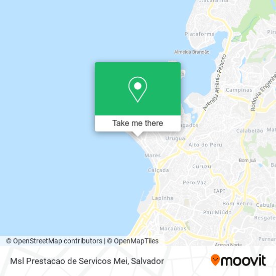 Mapa Msl Prestacao de Servicos Mei