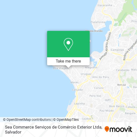 Sea Commerce Serviços de Comércio Exterior Ltda map