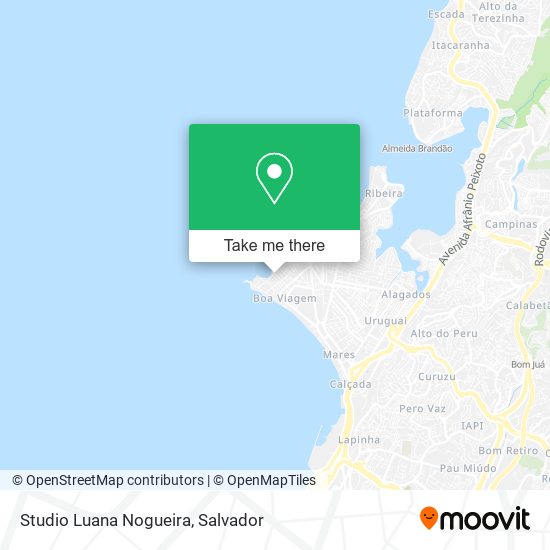 Studio Luana Nogueira map