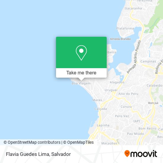 Flavia Guedes Lima map