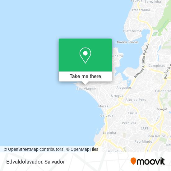 Mapa Edvaldolavador