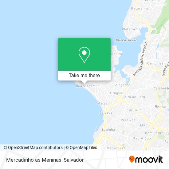 Mapa Mercadinho as Meninas