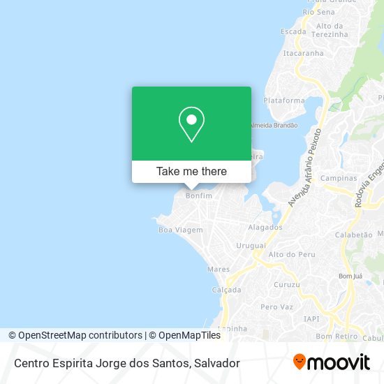 Centro Espirita Jorge dos Santos map