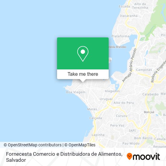 Fornecesta Comercio e Distribuidora de Alimentos map