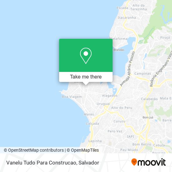 Mapa Vanelu Tudo Para Construcao