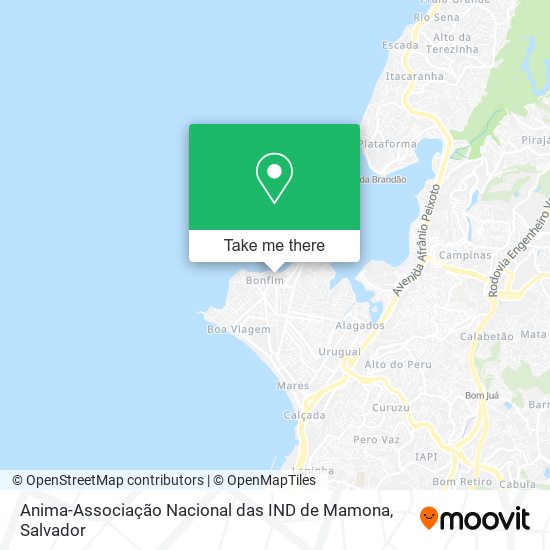 Mapa Anima-Associação Nacional das IND de Mamona