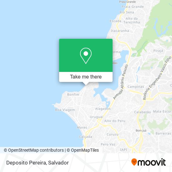 Deposito Pereira map