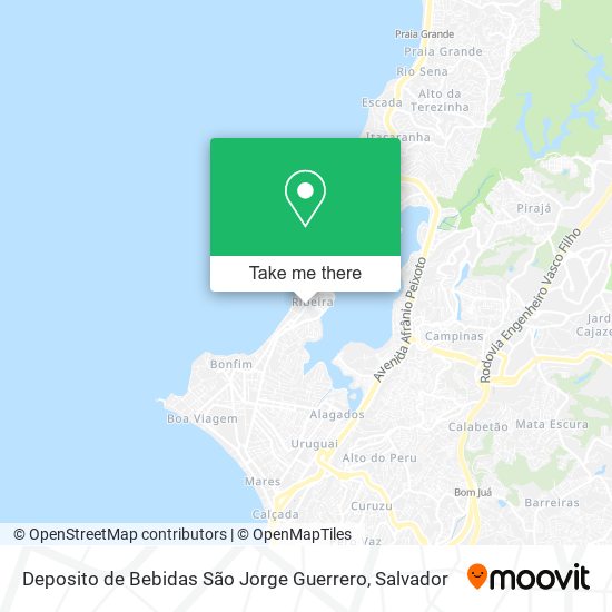 Deposito de Bebidas São Jorge Guerrero map