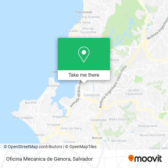 Oficina Mecanica de Genora map