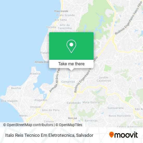 Italo Reis Tecnico Em Eletrotecnica map