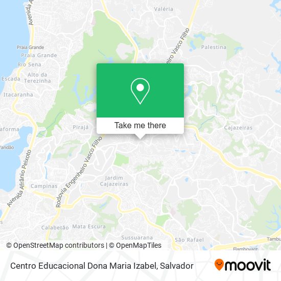 Centro Educacional Dona Maria Izabel map