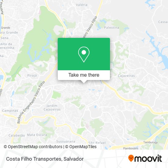 Costa Filho Transportes map