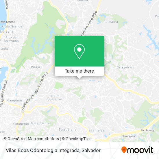 Vilas Boas Odontologia Integrada map