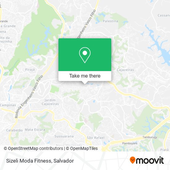 Mapa Sizeli Moda Fitness