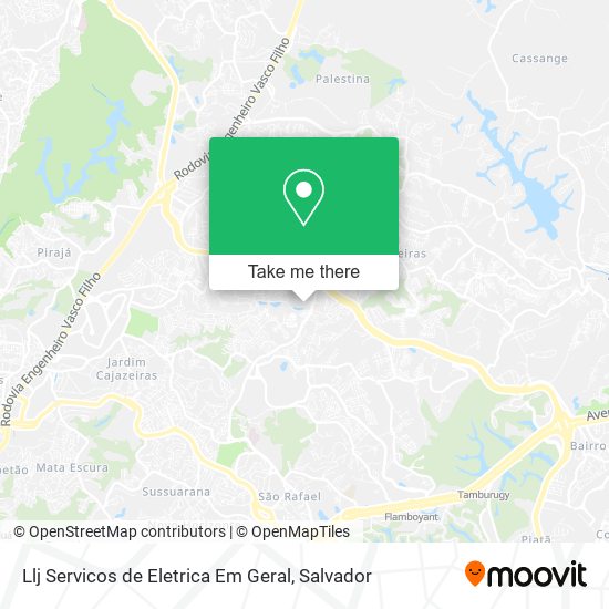 Llj Servicos de Eletrica Em Geral map