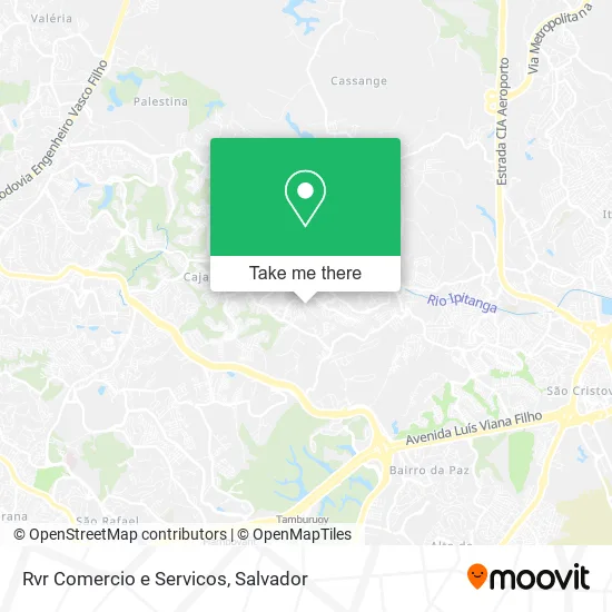 Rvr Comercio e Servicos map