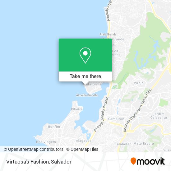 Virtuosa's Fashion map