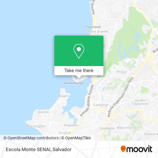 Escola Monte SENAI map