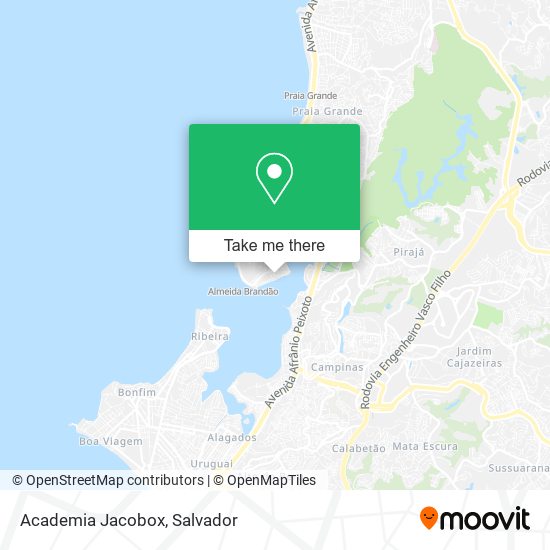 Mapa Academia Jacobox