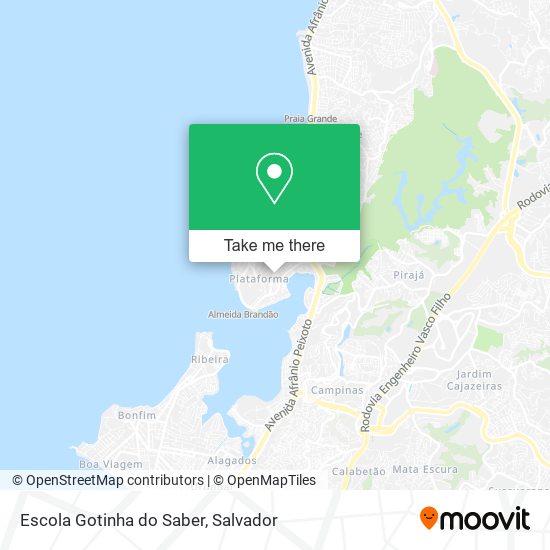 Mapa Escola Gotinha do Saber