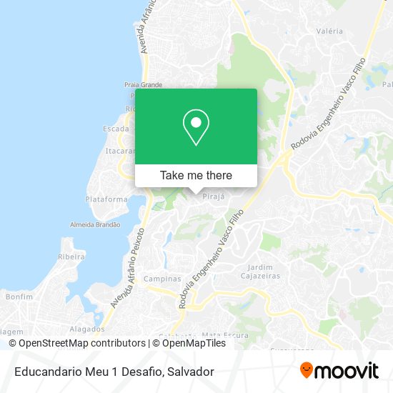 Mapa Educandario Meu 1 Desafio