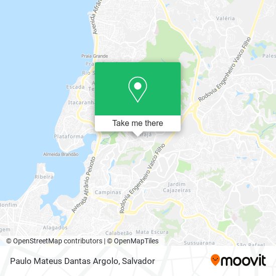 Mapa Paulo Mateus Dantas Argolo