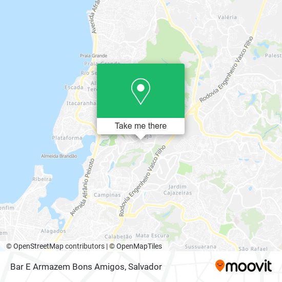 Bar E Armazem Bons Amigos map