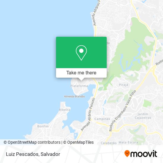 Luiz Pescados map