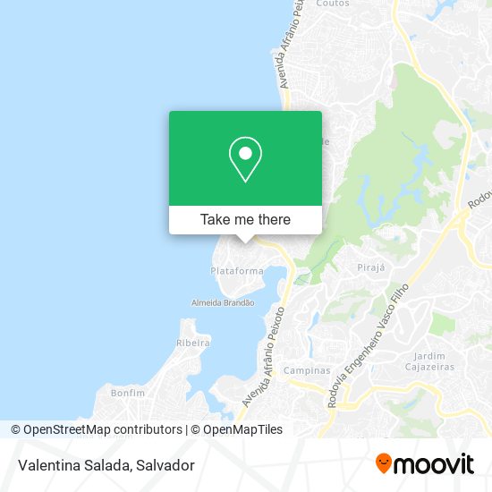 Mapa Valentina Salada