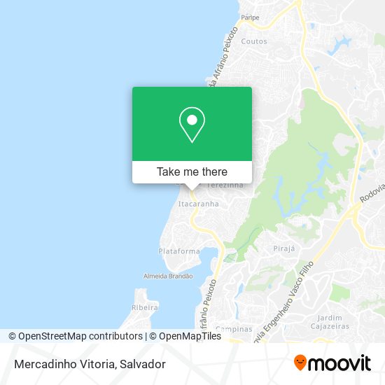 Mercadinho Vitoria map