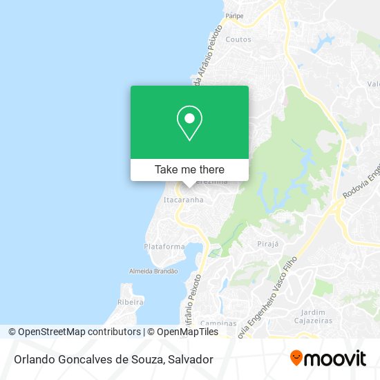 Orlando Goncalves de Souza map