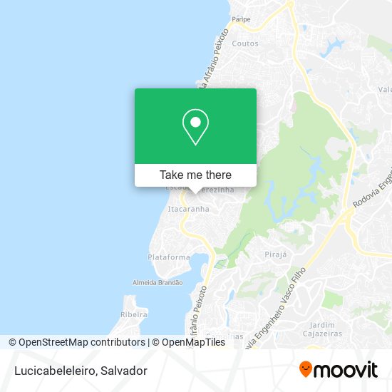 Lucicabeleleiro map