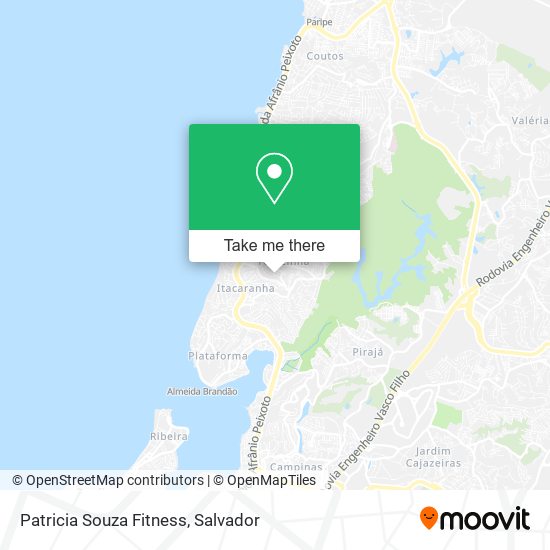 Patricia Souza Fitness map