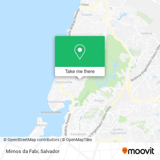 Mimos da Fabi map