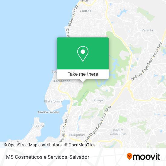 Mapa MS Cosmeticos e Servicos