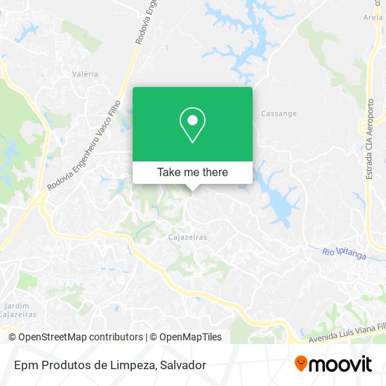 Epm Produtos de Limpeza map