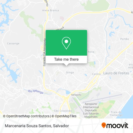 Mapa Marcenaria Souza Santos