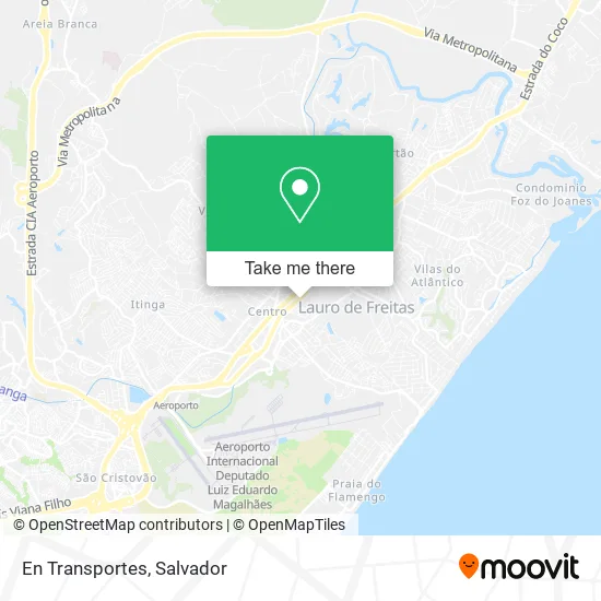 En Transportes map