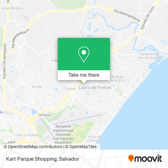 Mapa Kart Parque Shopping