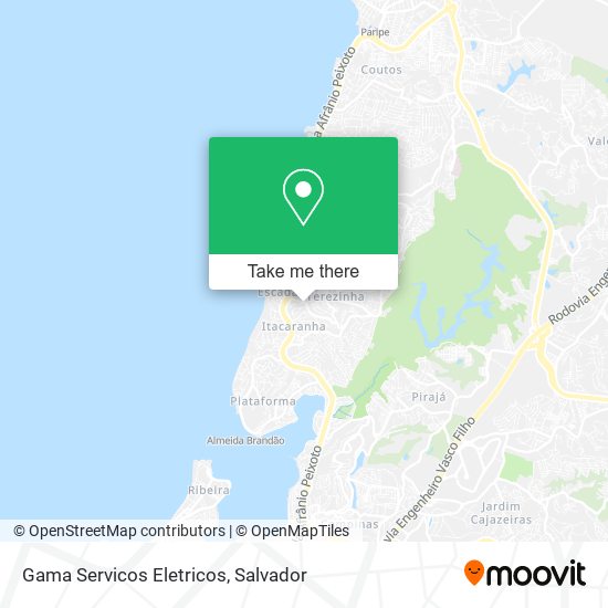 Gama Servicos Eletricos map