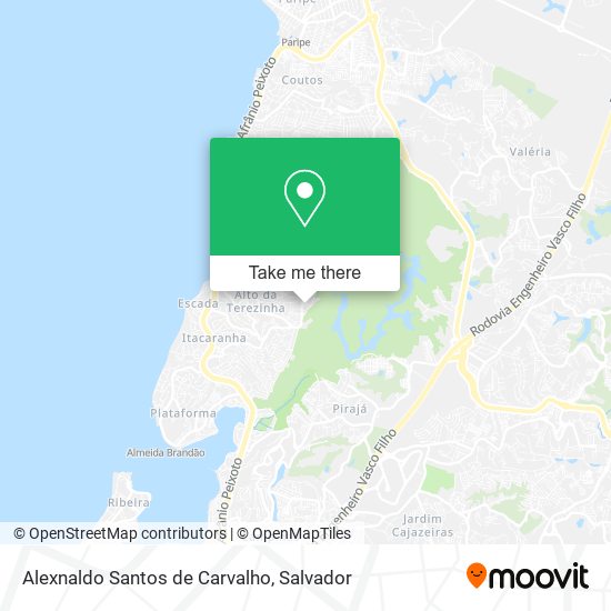 Mapa Alexnaldo Santos de Carvalho