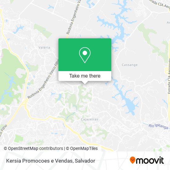 Kersia Promocoes e Vendas map